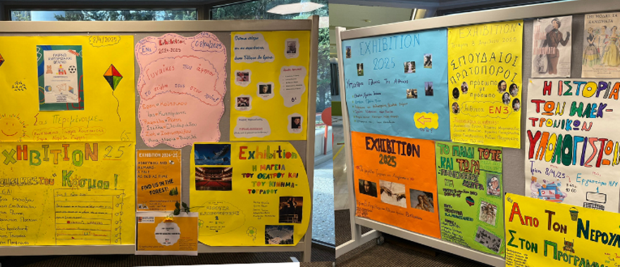 Athens College Elementary School Grade 6 - PYP Exhibition: Humans throughout time