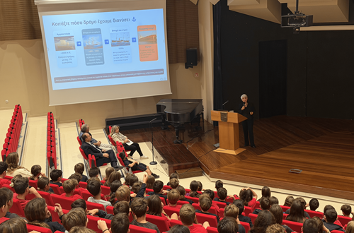 Athens College Elementary School - Sailing into the world of shipping with Ms. Angeliki Frangou