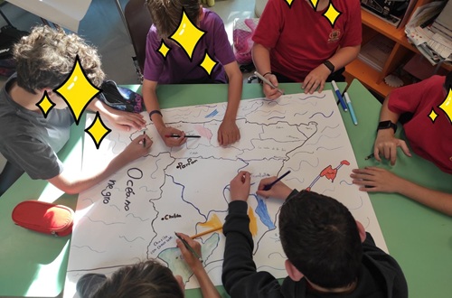 Athens College Elementary School - Spanish Department: Creating our own country