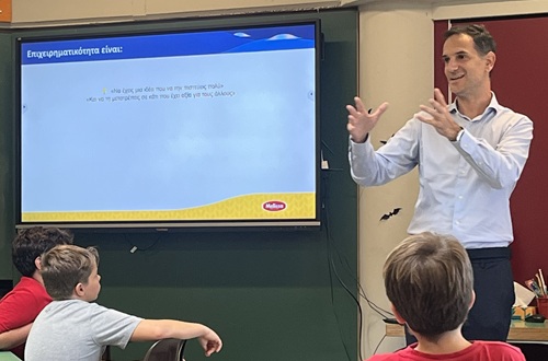 Athens College Elementary School - The journey of the olive tree: Entrepreneurship with meaning