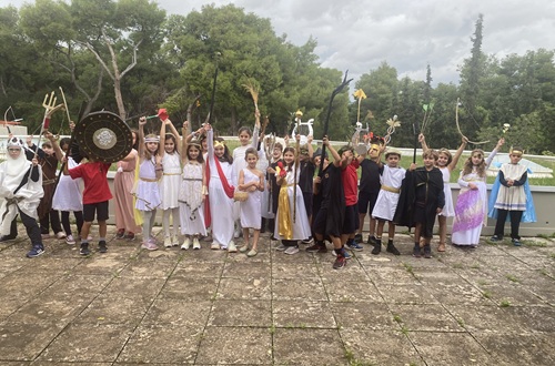Athens College Elementary School - Gods and planets: From mythology to science