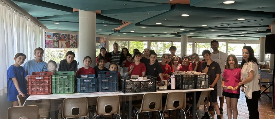 Athens College Elementary School - Collaboration between The Love Van and the Volunteerism & Cooking Clubs