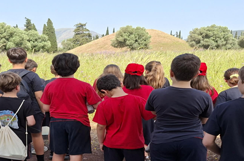Athens College Elementary School Grade 4 - Educational field trip to Marathon