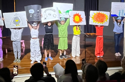 Athens College Elementary School – English Department: "The Day the Crayons Quit," a colorful performance by Grade 2 students