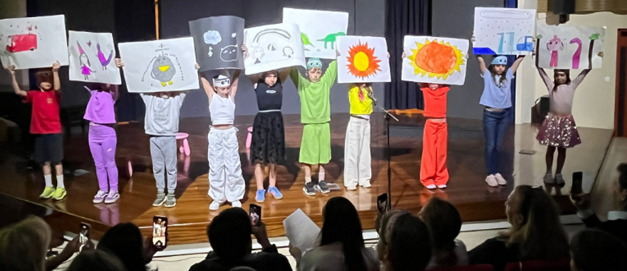 Athens College Elementary School – English Department: "The Day the Crayons Quit," a colorful performance by Grade 2 students