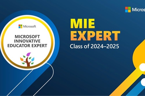 Elementary School teachers named Microsoft Innovative Educator Experts 2024-2025