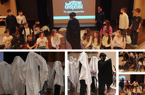 Athens College Elementary School - German Department: Performance of “Das kleine Gespenst”
