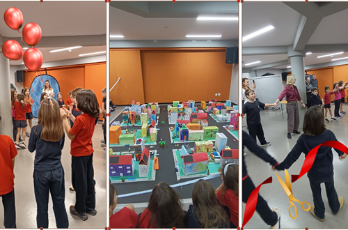 Athens College Elementary School – Grade 2 students inaugurate their neighborhood