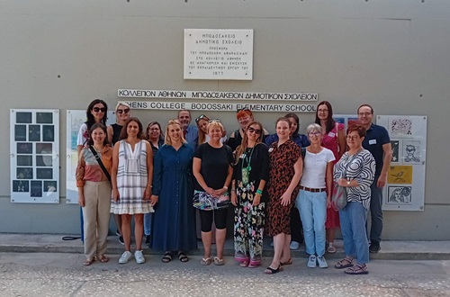 Επίσκεψη Σλοβένων Εκπαιδευτικών στο Δημοτικό Κολλεγίου Αθηνών στο πλαίσιο Προγράμματος ERASMUS+