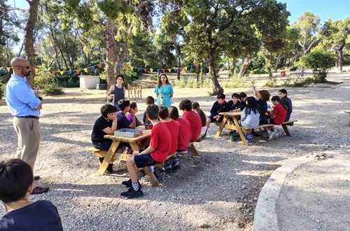 Athens College Elementary School – Visit by a teacher from European School Luxembourg