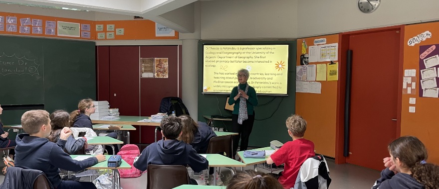 Athens College Elementary School - English Department: Exploring the world of bees with Dr. Petanidou