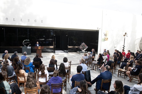 Opening of the George Zongolopoulos "Enlightenment for Life" Exhibition at Athens College
