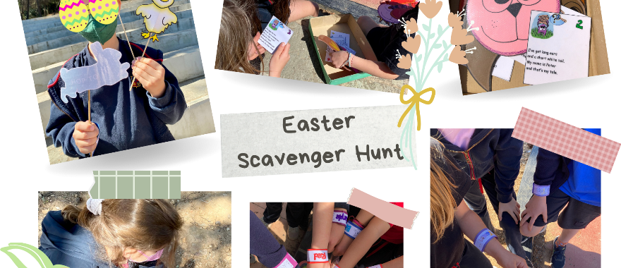 Easter Scavenger Hunt organized by the Athens College Elementary English Department