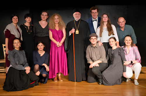 Athens College High School Drama Club performing in New York and Boston
