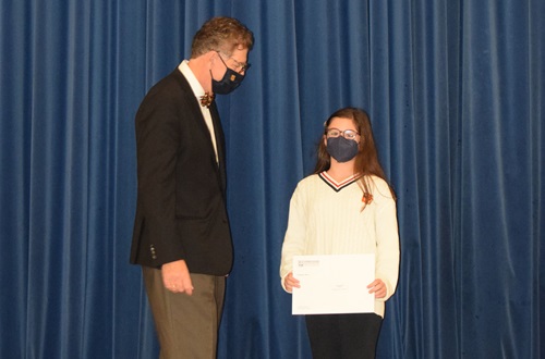 International Music Distinction Awarded to a Psychico College Junior High School student