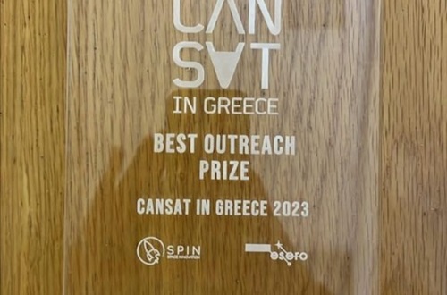 Distinction for Students in the CanSat 2023 – Best Outreach Prize