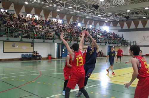 Φιλικός Αγώνας Basketball μαθητών Γυμνασίου