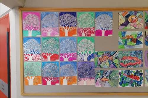 Online exhibition of Athens College Elementary School 's Department of Arts