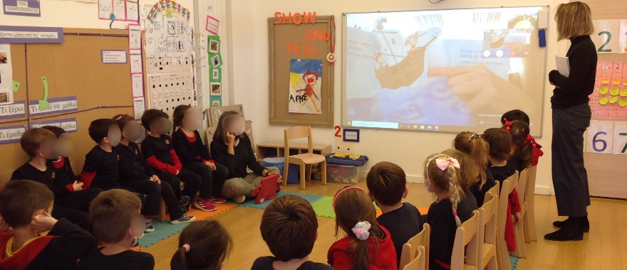 The Snappers are holding a Skype session with Spain!