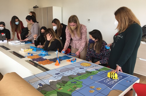 Staff training on the new technological equipment of the Κindergarten
