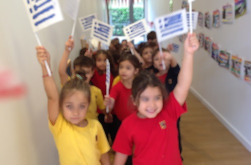 "J. M. Carras" Kindergarten Celebrates the National Holiday