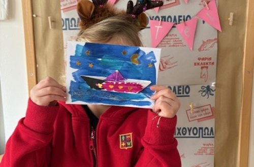 A Simple Meal in "J.M.Carras" Kindergarten