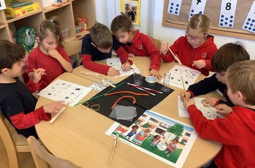 "J.M.Carras" Kindergarten Follows the Engineering Design Process