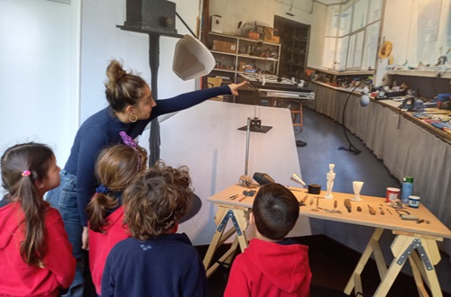 Kindergarten Students Visit the Takis Foundation