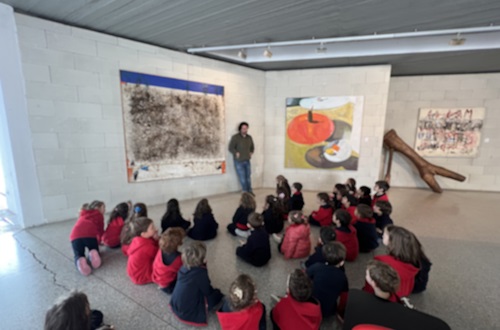 Pre-kindergarten Students Visit the Vorres Museum