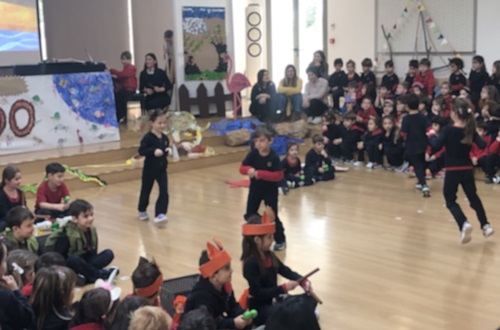 The Sea bass class Plays Music