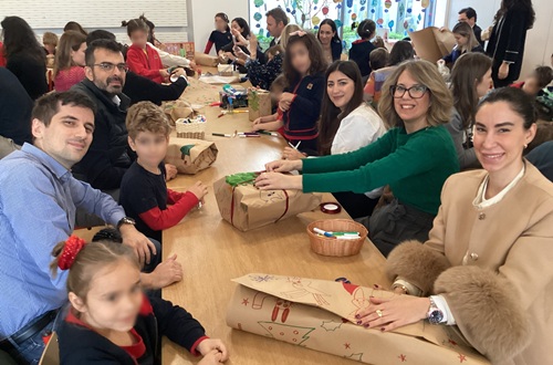 Thanksgiving Charity Event in "J. M. Carras" Kindergarten