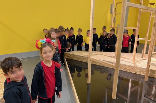 J. M. Carras Kindergarten Students Visit the National Museum of Contemporary Art in Athens