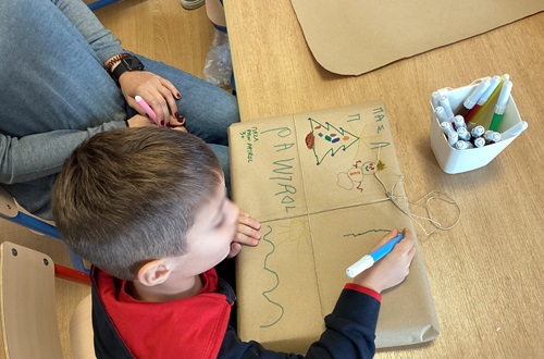 Kindergarten "J.M.Carras" Celebrates Thanksgiving