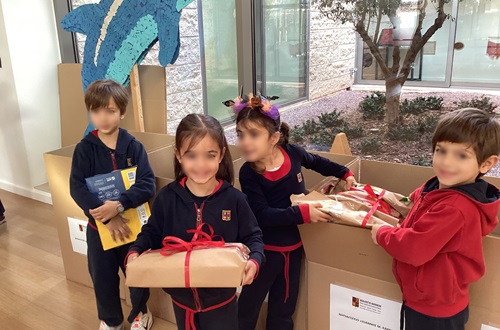 Thanksgiving Charity Event in "J. M. Carras" Kindergarten-Athens College