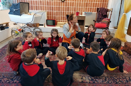 Pre-kindergarten Students Visit the Hellenic Children's Museum