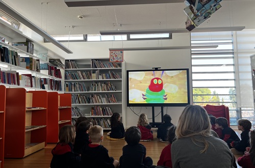 The "Charalampos Vellis" Kindergarten Library Promotes Language Learning