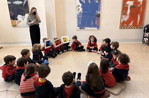 Pre-kindergarten Students Visit the Alekos Fassianos Museum