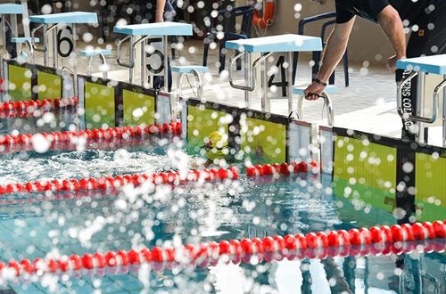 Elementary School Internal Swimming Races