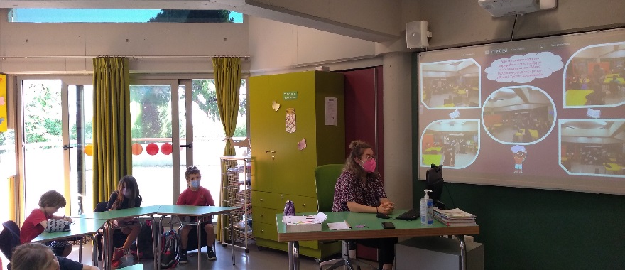 Παρουσίαση της Βιβλιοθήκης μας από τη βιβλιοθηκονόμο Αλεξάνδρα Τσιχλάκη