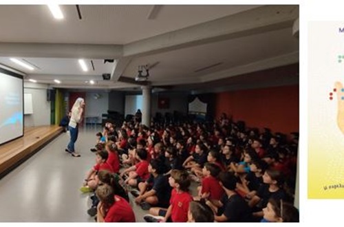 Πολιτιστικό πρόγραμμα με τη Μαρία Ρουσάκη και το βιβλίο της «Μια φλόγα στο σκοτάδι. Η συγκλονιστική ιστορία της Έλεν Κέλερ»