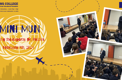 Our Mini Model United Nations Project in Full Swing at Athens College Elementary School!
