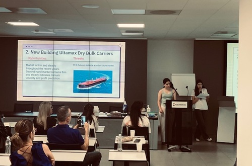 Athens College Shipping Club: Student internship program at Almi Tankers