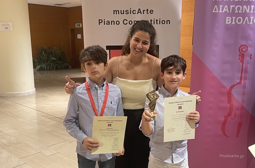 Athens College Elementary students distinguished in MusicArte Piano Competition
