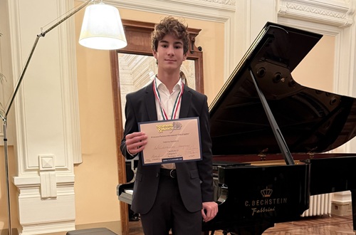 Distinction for student Georgios Antonopoulos