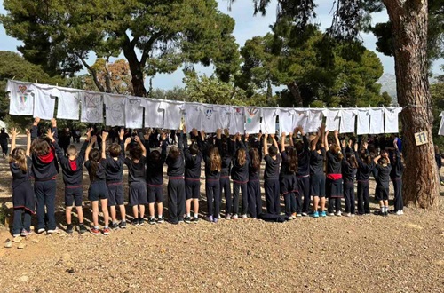Athens College Elementary School - Spreading happiness - An act of love and outreach