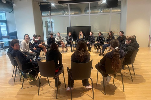 Athens College Junior High School students participated in the "Soft skills for students" educational program of the Goethe Institute