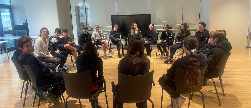 Athens College Junior High School students participated in the "Soft skills for students" educational program of the Goethe Institute