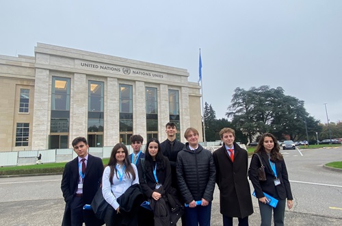 Psychico College High School students distinguished in Global Model World Health Organization (GHWHO)