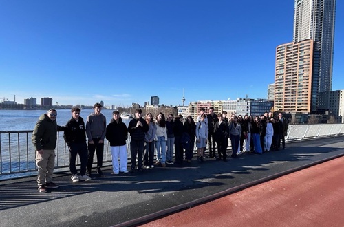 Psychico College High School Grade 1 visits Universities in the Netherlands