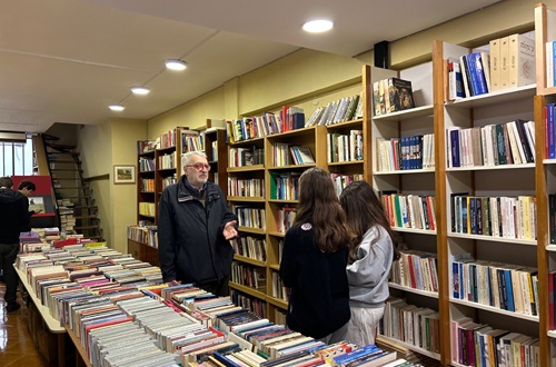 Psychico College High School - "Service as Action" initiative - Give books a second chance
